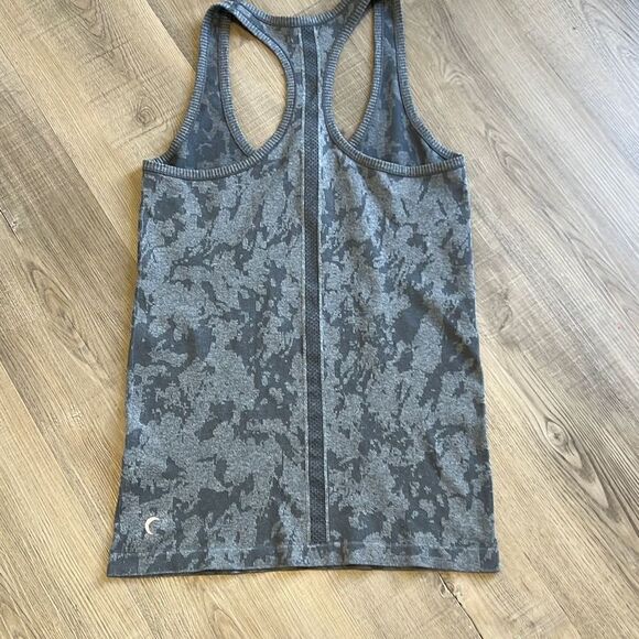 Zyia Active Racerback Tank Top, Gray, Women’s Large, Exercise / Work Out - Picture 2 of 7